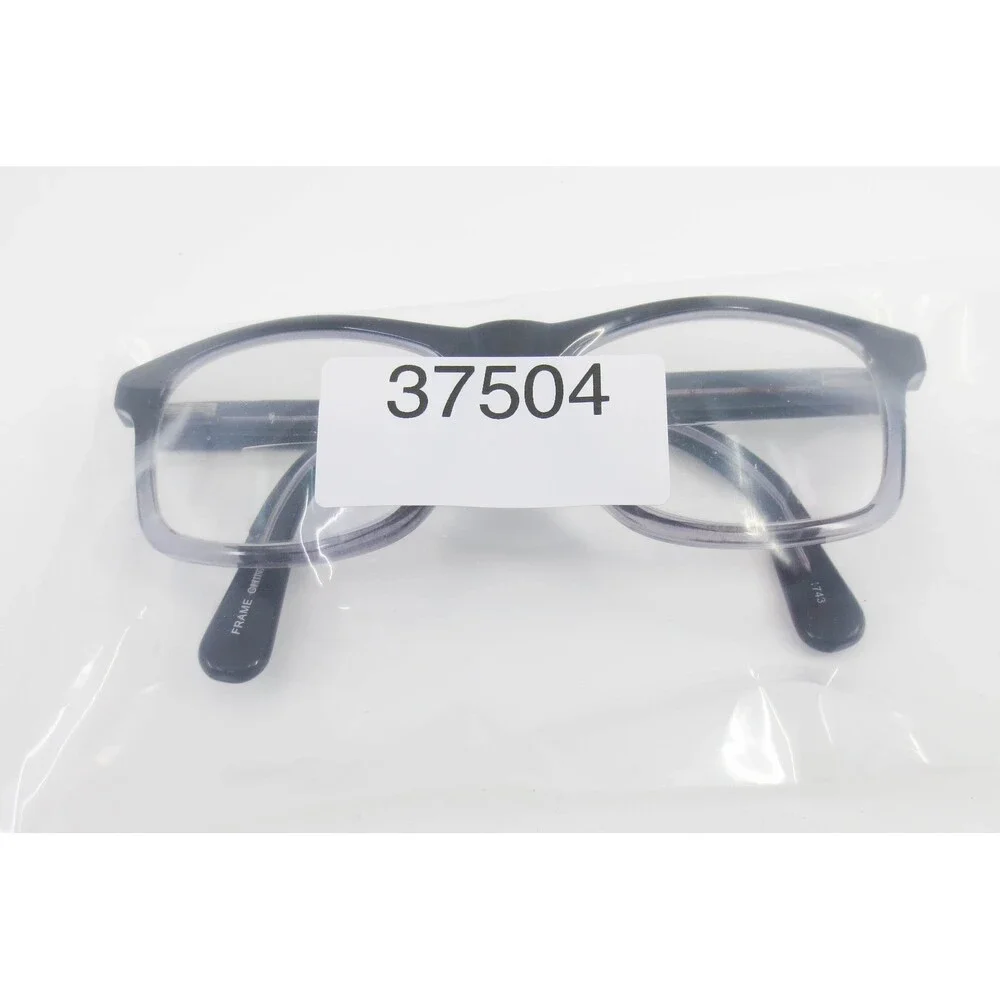 MP 7100 BL Black Grey Gradient Rectangular Eyeglass Frames 52-17-145